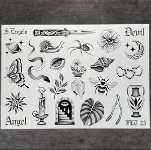 Image of Bits and pieces flash sheet 