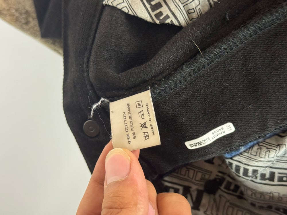 Image of Number Nine AW2006 Noir Multi Zip Bondage Pants