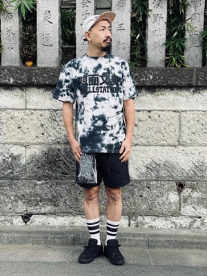 Image of 5WELLS TATTOO Tie dye T shirts produced by takasago brand 