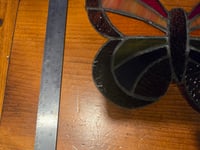 Image 3 of Stained glass rainbow butterfly