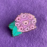 Image 1 of Hydrangea Bohug Hard Enamel Pin