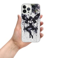 Image 20 of Dark Fairy Floral Pastel Goth Whimsical Watercolor Clear Case for iPhone®