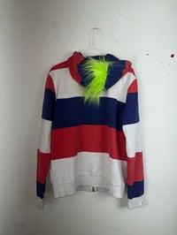 Image 2 of STRIPED SKLOWNK ZIP-UP