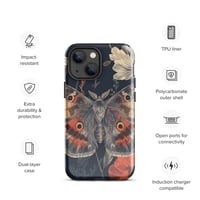 Image 16 of Grunge Goth Style Cottagecore Moth Tough Case for iPhone®