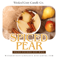 Spiced Pear Soy Wax Candle