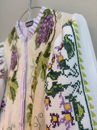 Image 5 of Violets and crocus jacket (s/m)