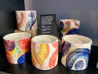 Image 2 of Hand made ceramic candles 