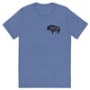 Boulder Comedy Show mini print Tri-Blend T-Shirt | Bella + Canvas 3413
