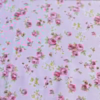 Image 1 of Made to Order - ‘Penelope’ Yellow Flowers & Pink Roses Vintage Style Floral Eiderdown