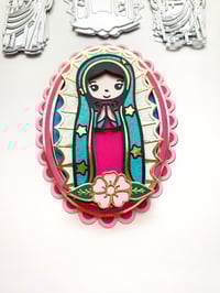 Image 4 of Baby Virgen, St Jude and Sacred Heart Bundle - Communion/ Baptism Collection
