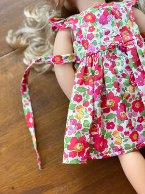Image of 46cm Dolly Dress - Betsy Red