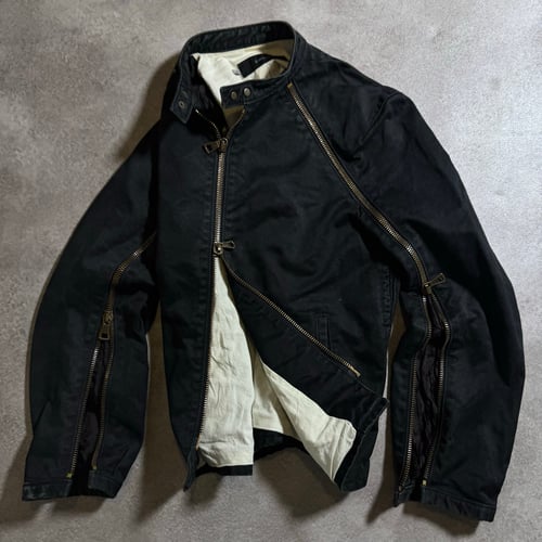 Image of Dsquared2 Biker Jacket, Size Medium