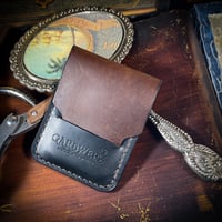 Image 1 of de Clisson Wallet - Black & Brown Nut