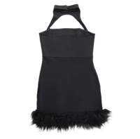 Image 4 of Hollowed-Out Fur Dress