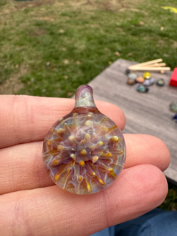 Image of Tan Implosion Pendant 