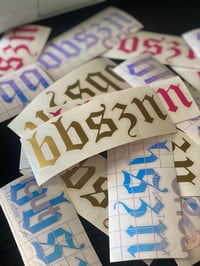 Image 3 of BBSZN STICKER (MULTIPLE COLORS)