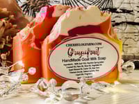 Image 1 of Grapefruit Goat Milk Soap 5 OZ