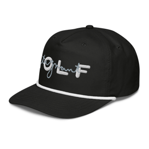 Image of Golf rope cap (Black)