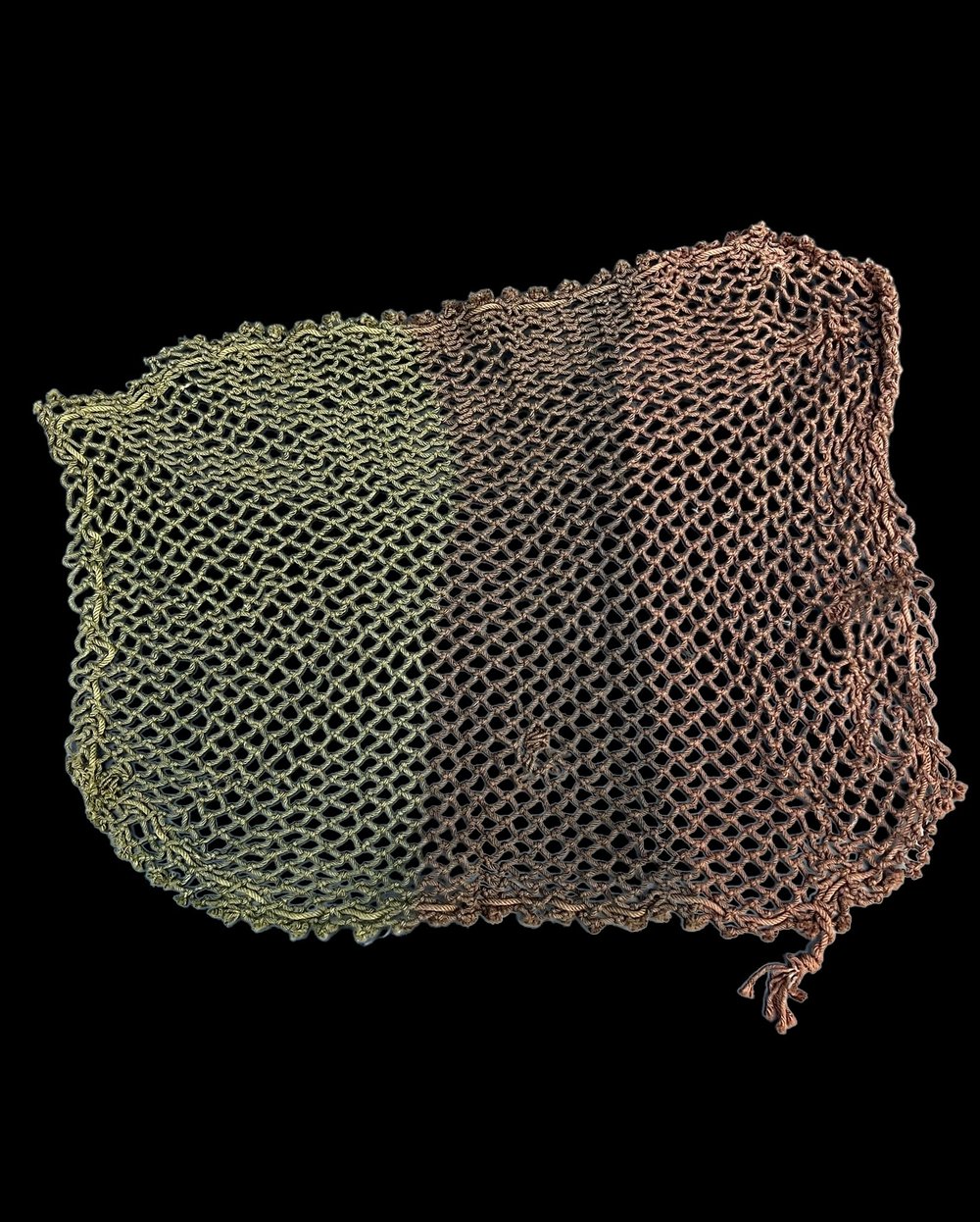 Image of NOS Canadian 3 tone helmet net