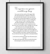 Image 9 of Personalised poem printed