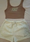 small tan set