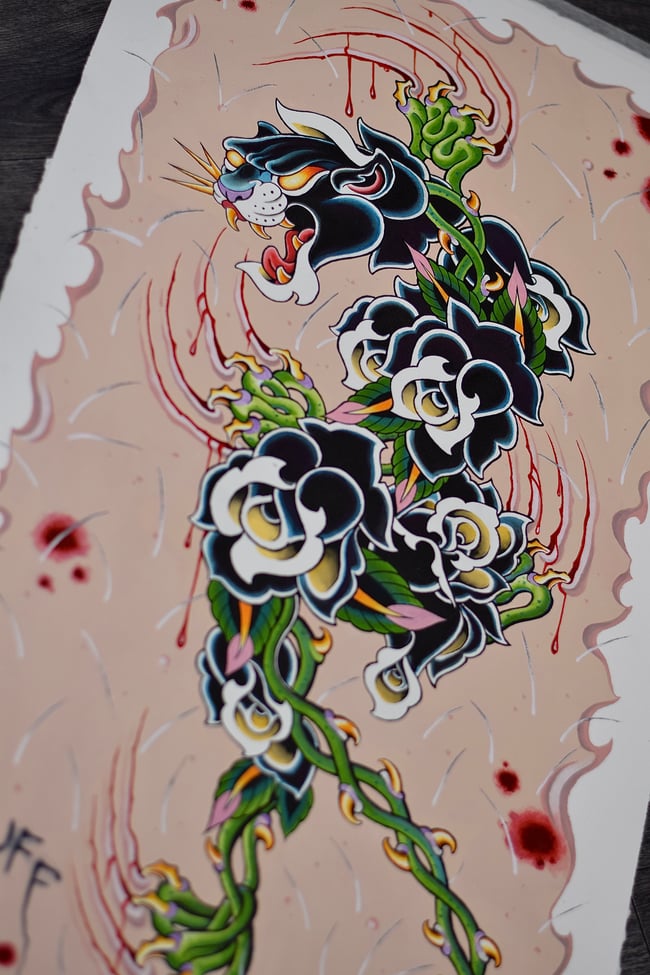 The Rose Garden Panther