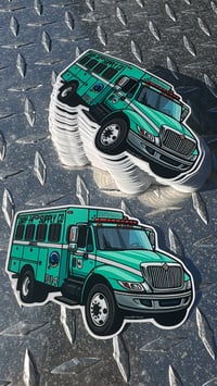 Image 3 of 4.5” Crew Buggy Sticker