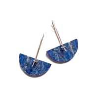 Image 2 of Lapis Earrings No. 1