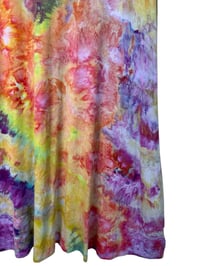 Image 5 of XXL Jersey Knit Pocket Tank Dress in Bright Blooms Ice Dye