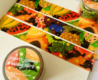 Image 1 of FRUITY CROWS washi tape 