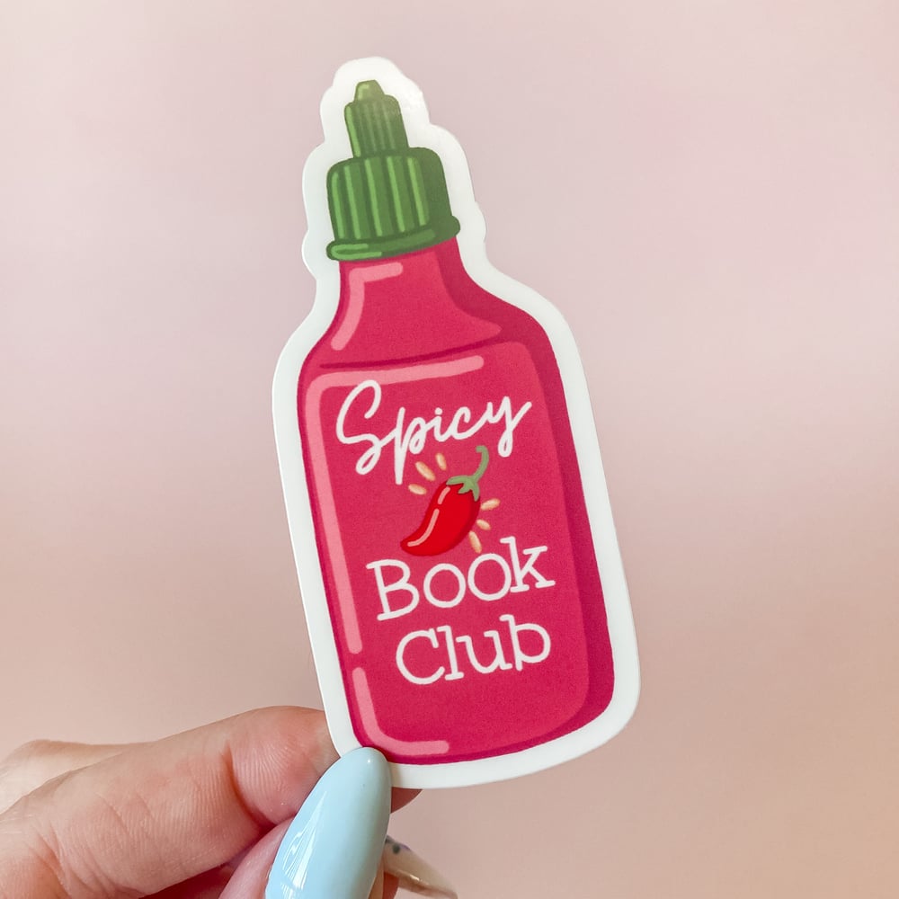 Image of Spicy Book Club Sticker