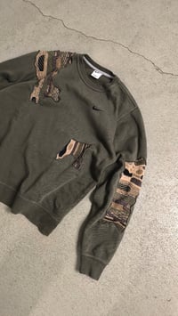 Image 3 of Nike X Carlo Colucci Khaki Sweater - M