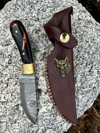 Image 2 of 8” Damascus knife 
