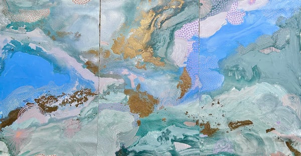 Image of Blooms of Summer (triptych) PREVIEW