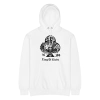 king clubs hoodie white