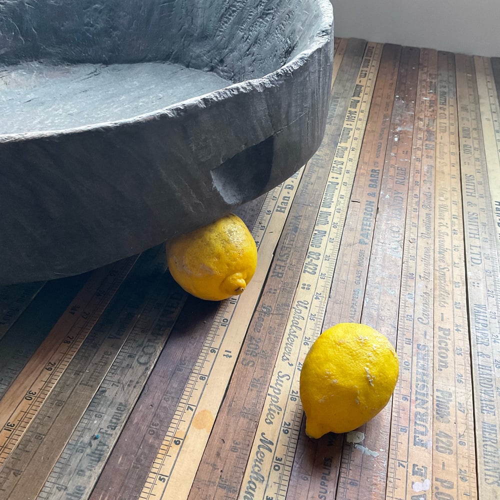 Image of Carved Wooden Bowl