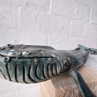 Image 3 of Humpback whale sculpture