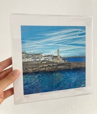 Image 1 of ‘PORTHLEVEN CLOCK TOWER’ PRINT