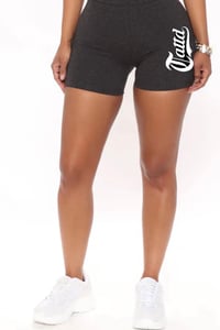 Image 1 of Medium length Summer 25 biker shorts CHARCOAL