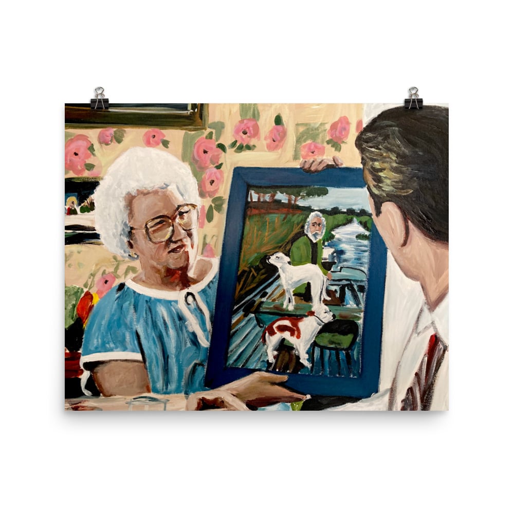 Image of “Looks like someone we know” 16” x 20” print