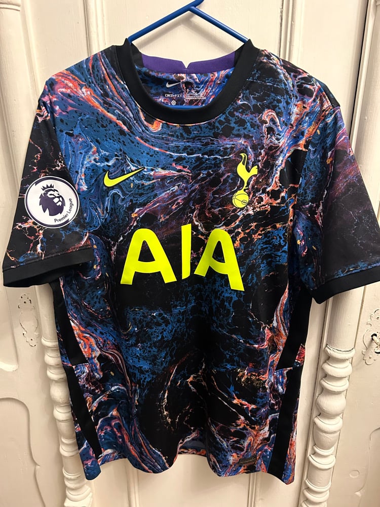 Image of Tottenham Hotspur “SON 7” 2021/22 Away Shirt + PL patch (L)