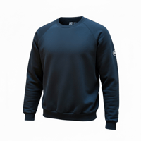 Image 2 of Callbutt Crew neck jumper in Navy SMALL ONLY