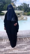 3 layer Niqab 