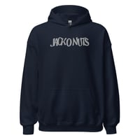 Image 3 of JACKONUTS ON YOU GRAY UNISEX HOODIE