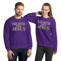 Image 8 of Soldier For Jesus Dark Unisex Sweatshirt