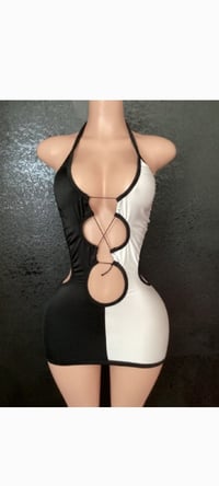 Image 3 of Two Tone Dress 3 Styles