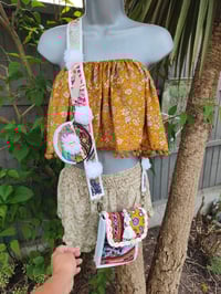 Image 2 of Gypsy pompom mustard top