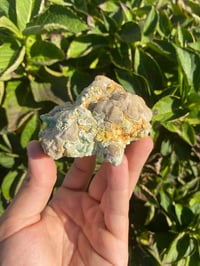 Image 1 of Hemimorphite on Quartz