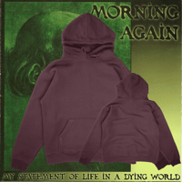 Image 1 of Statement  Hoodie Burgundy