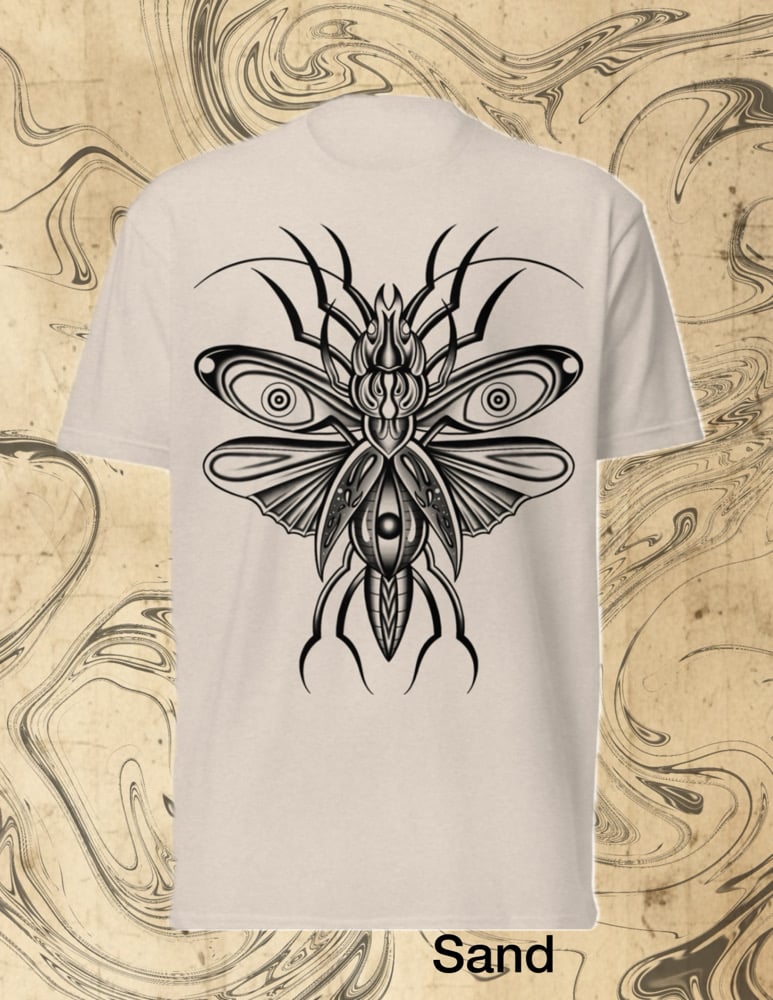 Image of Alien Insect Black - Unisex Fitted T-Shirt 